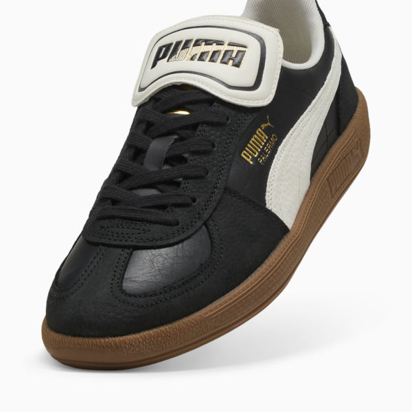 Palermo Premium Sneakers Unisex, PUMA Black-Warm White, large-ZAF