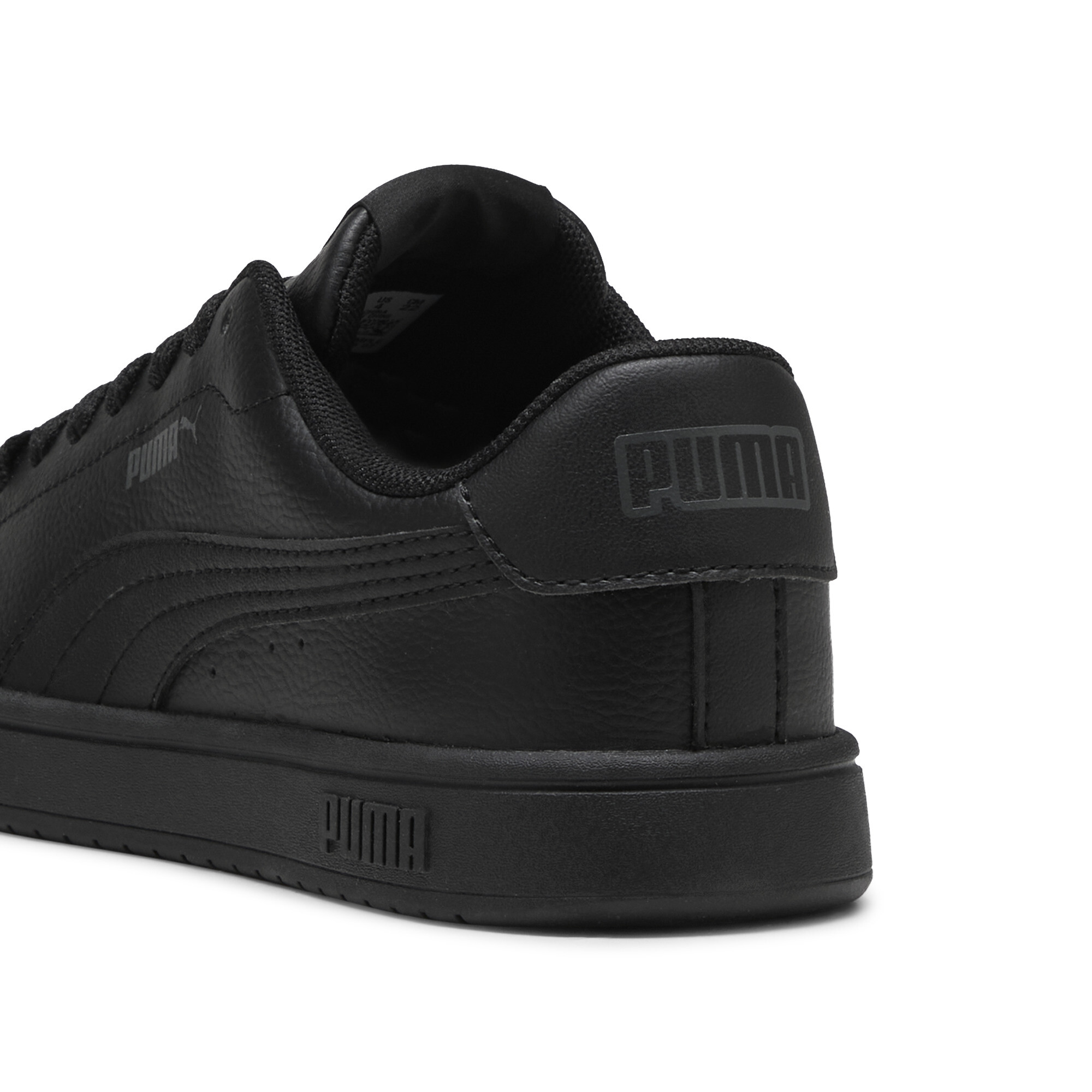 Puma Ballkid Sneakers Youth, Black, Size 35.5, Shoes