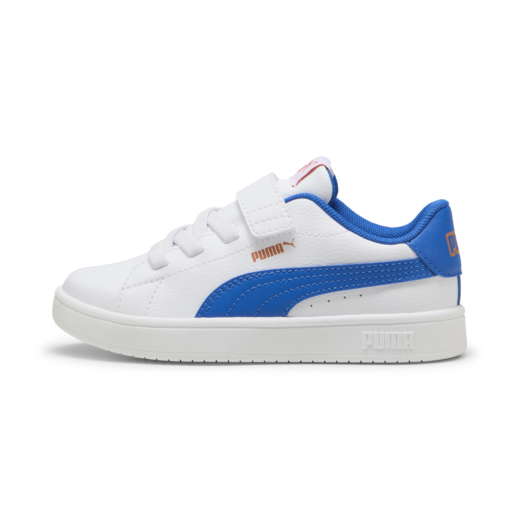 Puma Ballkid Sneakers Kinder Schuhe | White/Royal/Maple Syrup | Größe: 29