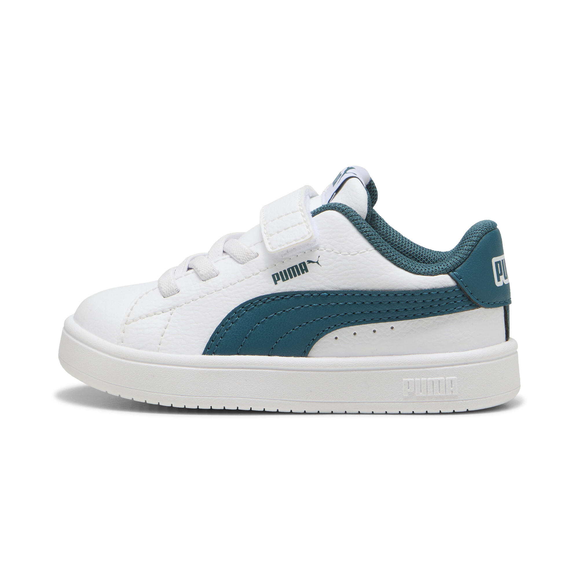 Puma Ballkid Sneakers Kleinkinder Schuhe | White/Cold Green | Größe: 19