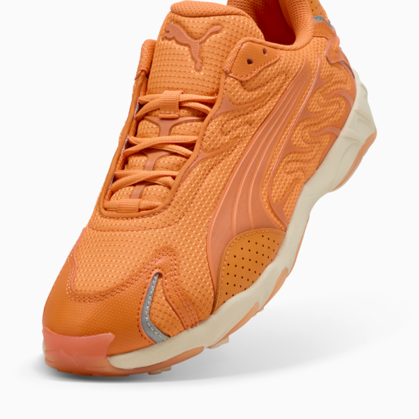 Inhale Sneakers Unisex, Orange Glo-Alpine Snow, large-ZAF