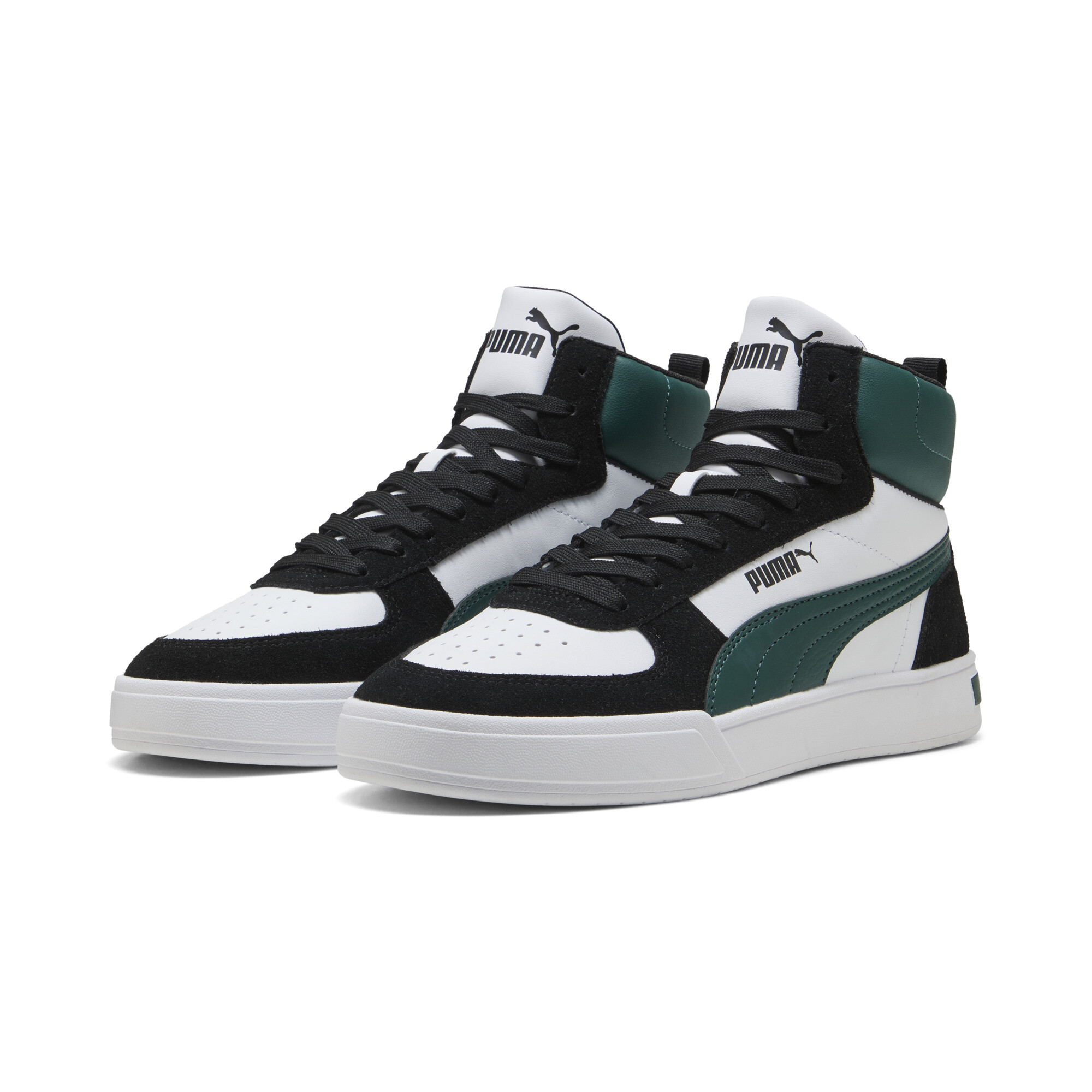 PUMA Caven Mid sneakers, Zwart/Wit, Maat 45 thumbnail 6