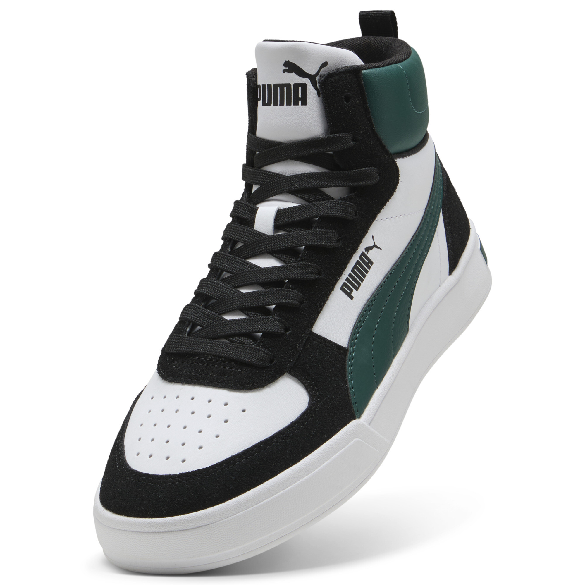 PUMA Caven Mid sneakers, Zwart/Wit, Maat 45 thumbnail 2