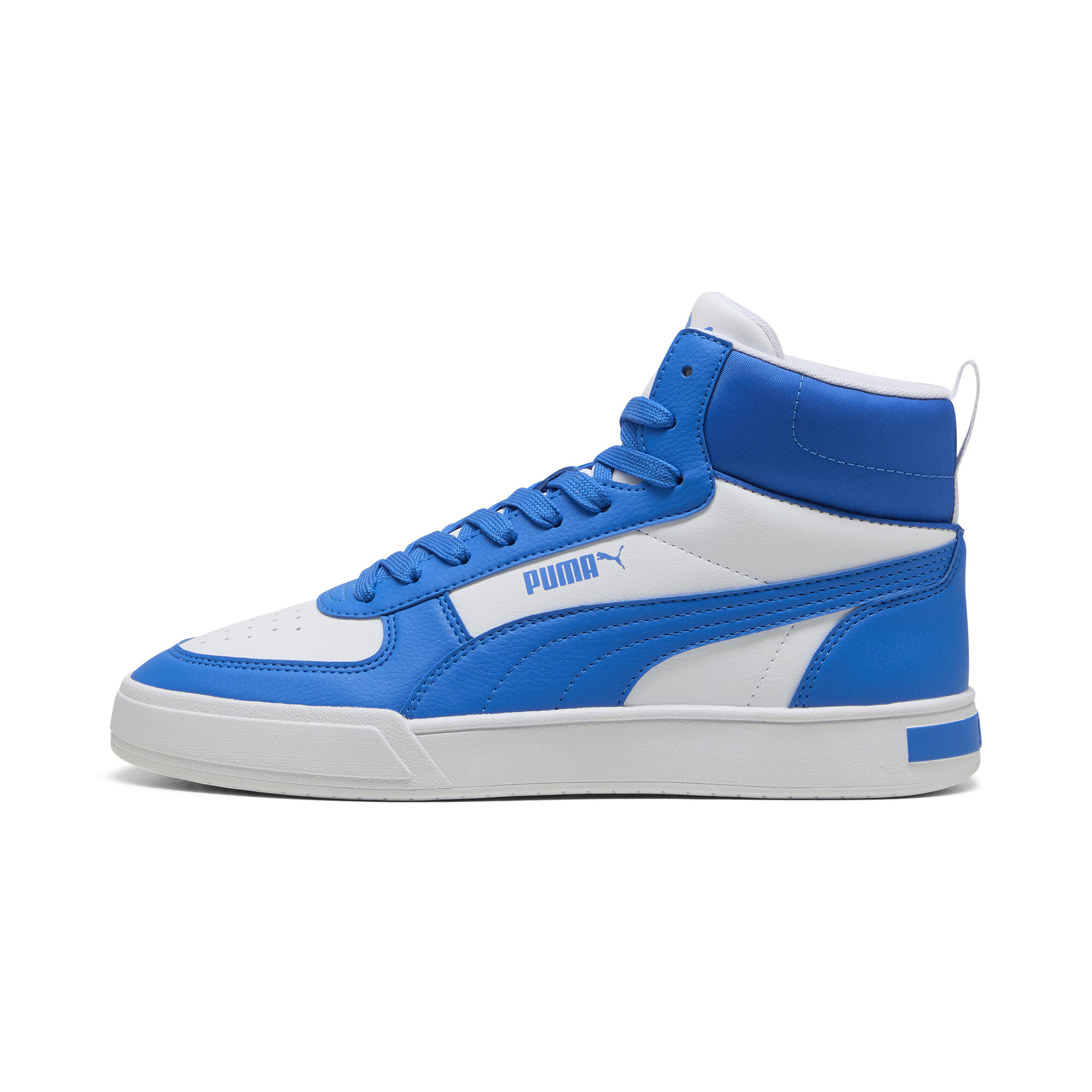 Puma Caven Mid Sneakers Unisex Schuhe | White/Racing Blue | Größe: 46