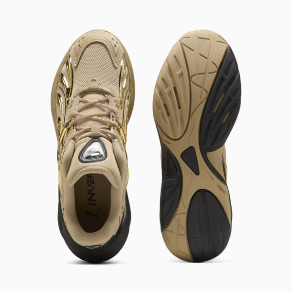 Inverse Rapid Sneakers Unisex, Light Sand-Sand Dune-PUMA Black, large-MEX