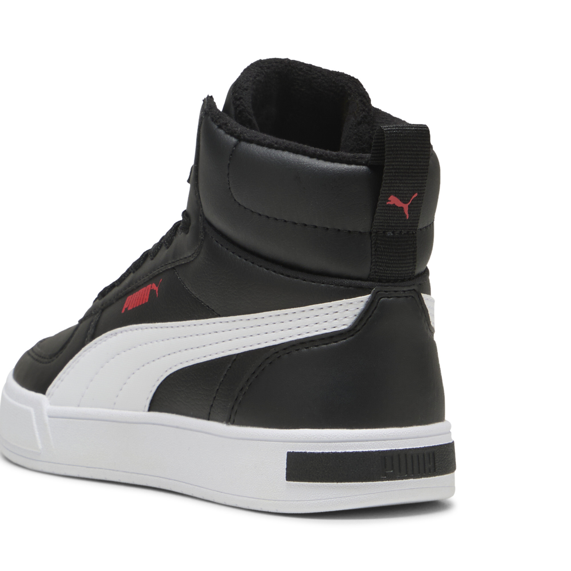 PUMA Caven Mid sneakers, Zwart/Wit, Maat 38,5 thumbnail 5