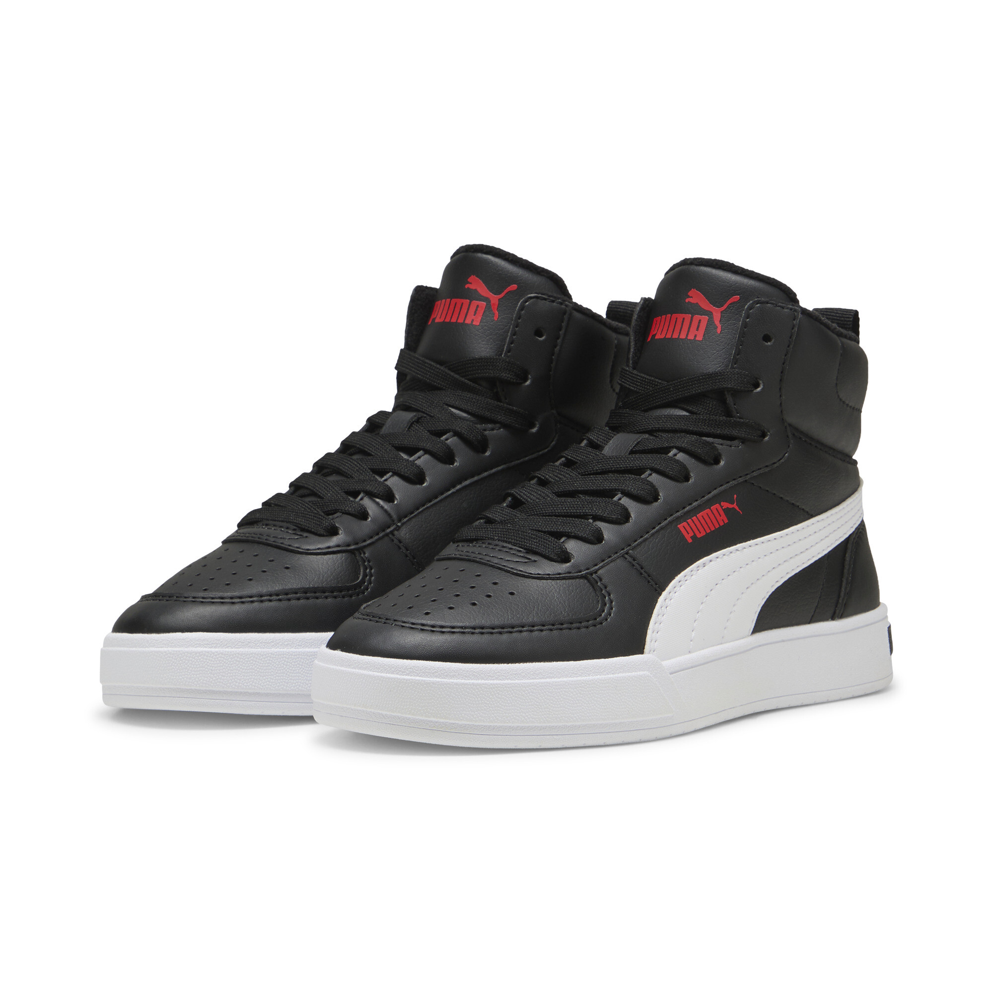 PUMA Caven Mid sneakers, Zwart/Wit, Maat 38,5 thumbnail 6