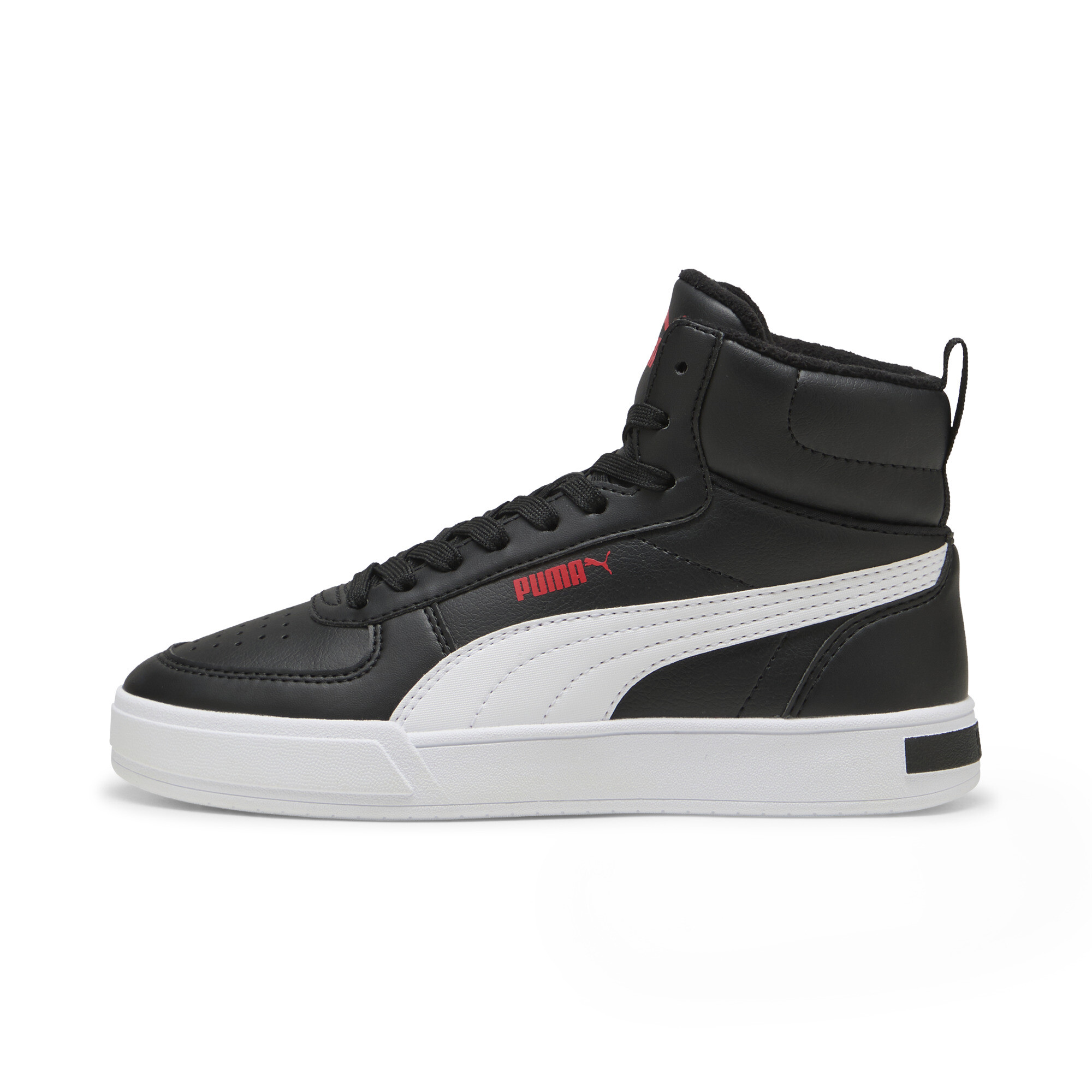 Puma Caven Mid Sneakers Jugend Schuhe | Black/White | Größe: 39