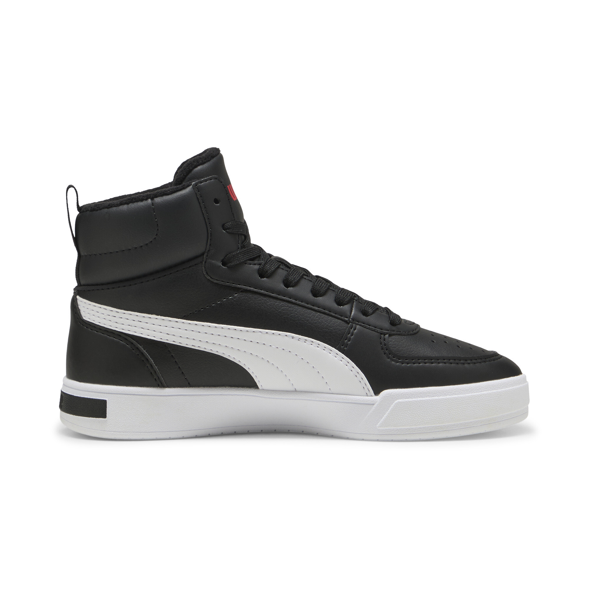 PUMA Caven Mid sneakers, Zwart/Wit, Maat 38,5 thumbnail 3