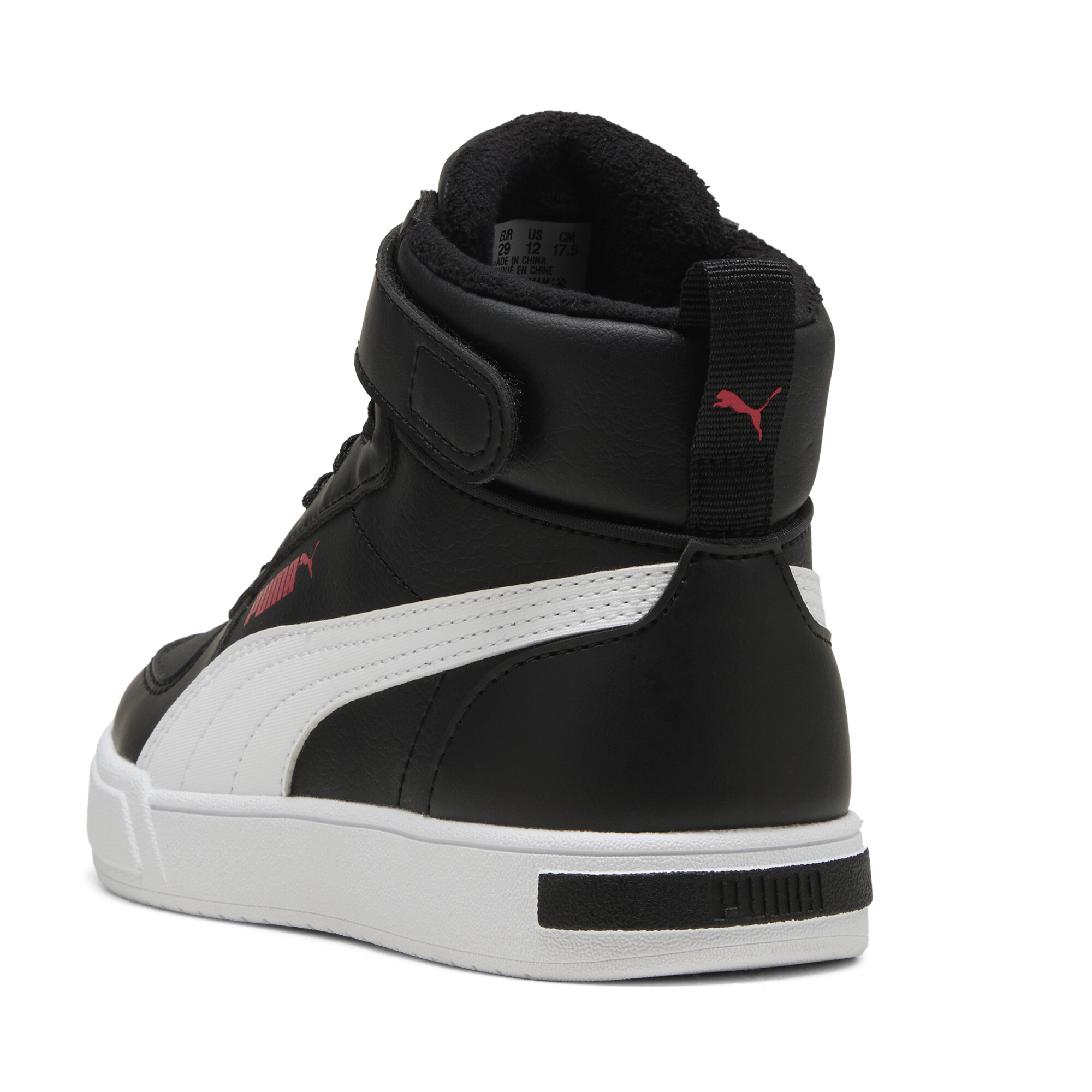 Puma Caven Mid Sneakers Kids, Black, Size 34, Shoes