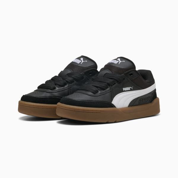 Park Lifestyle SK8 Sneakers Youth, PUMA Black-PUMA White, large-ZAF