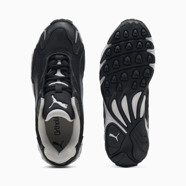 Inhale Core Sneakers Youth, PUMA Black-PUMA Silver, large-ZAF