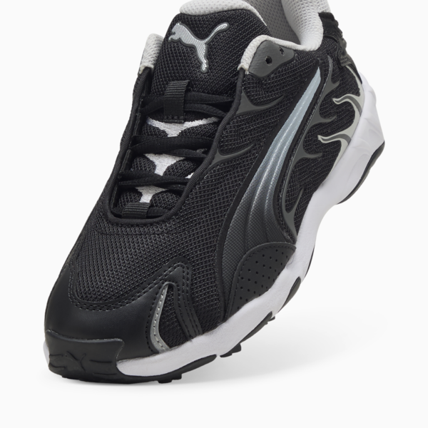 Inhale Core Sneakers Youth, PUMA Black-PUMA Silver, large-ZAF