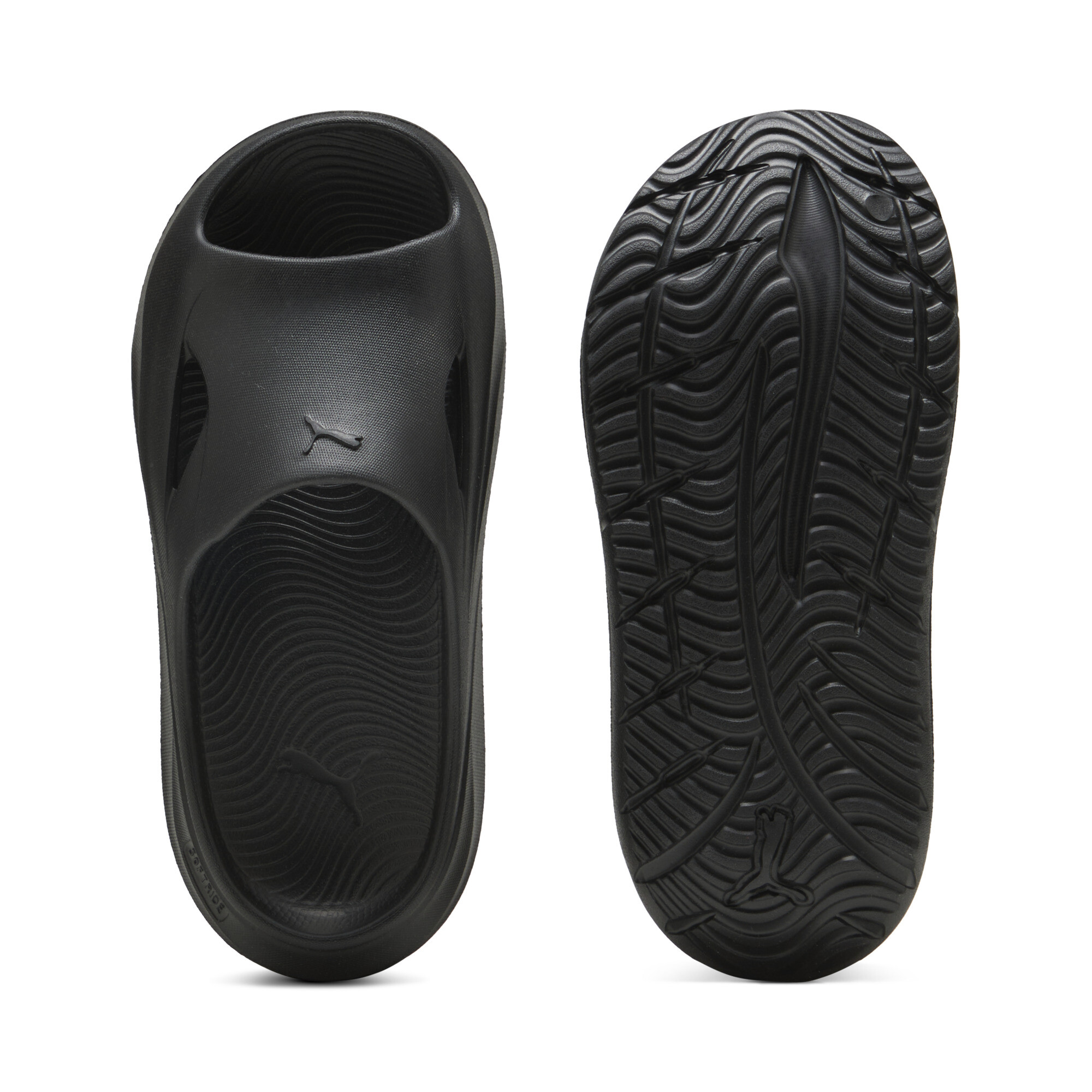 Puma Softride Zero Big Kids' Slide Sneakers In Black