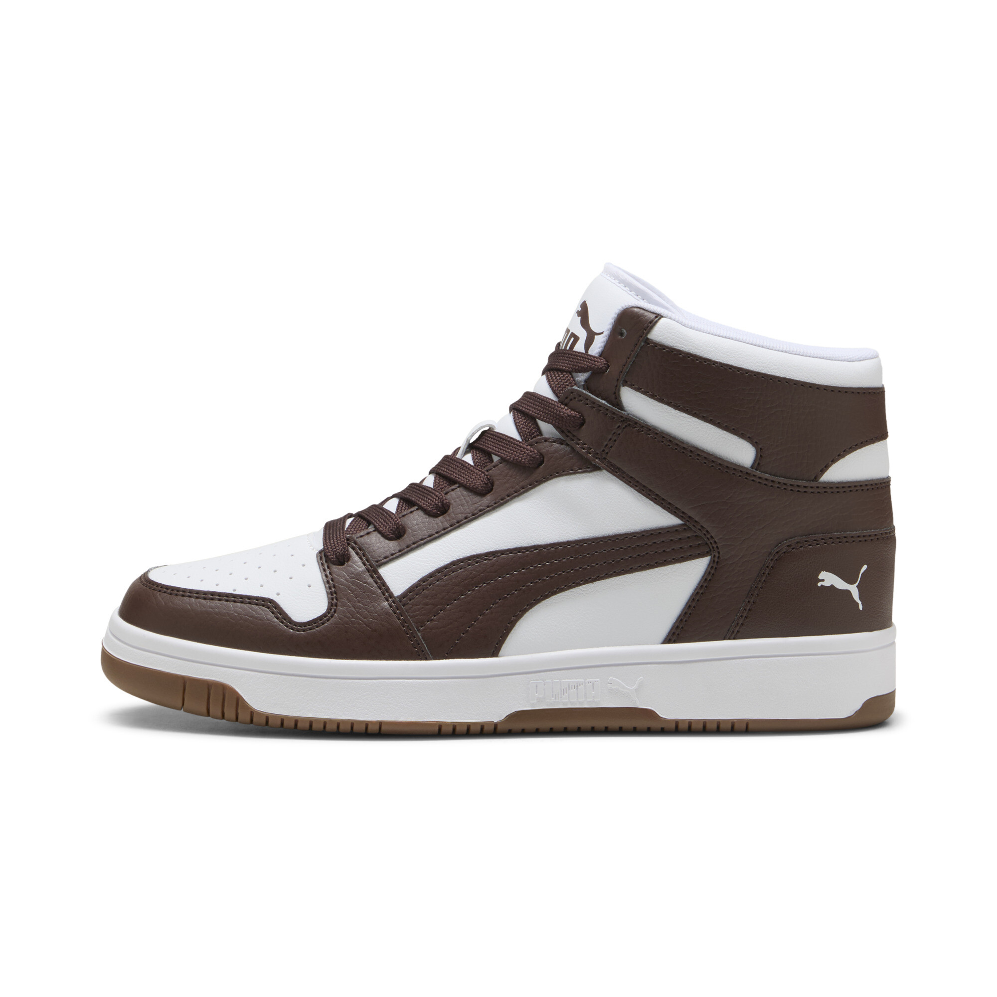 PUMA Rebound Layup Mens Basketball Shoes, 8 1/2 Medium, Brown