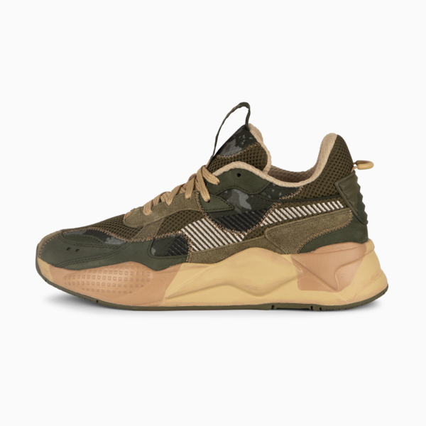 Zapatillas RS-X Rain Map Camo, Olive Drab-Myrtle-Sand Dune, large-ARG