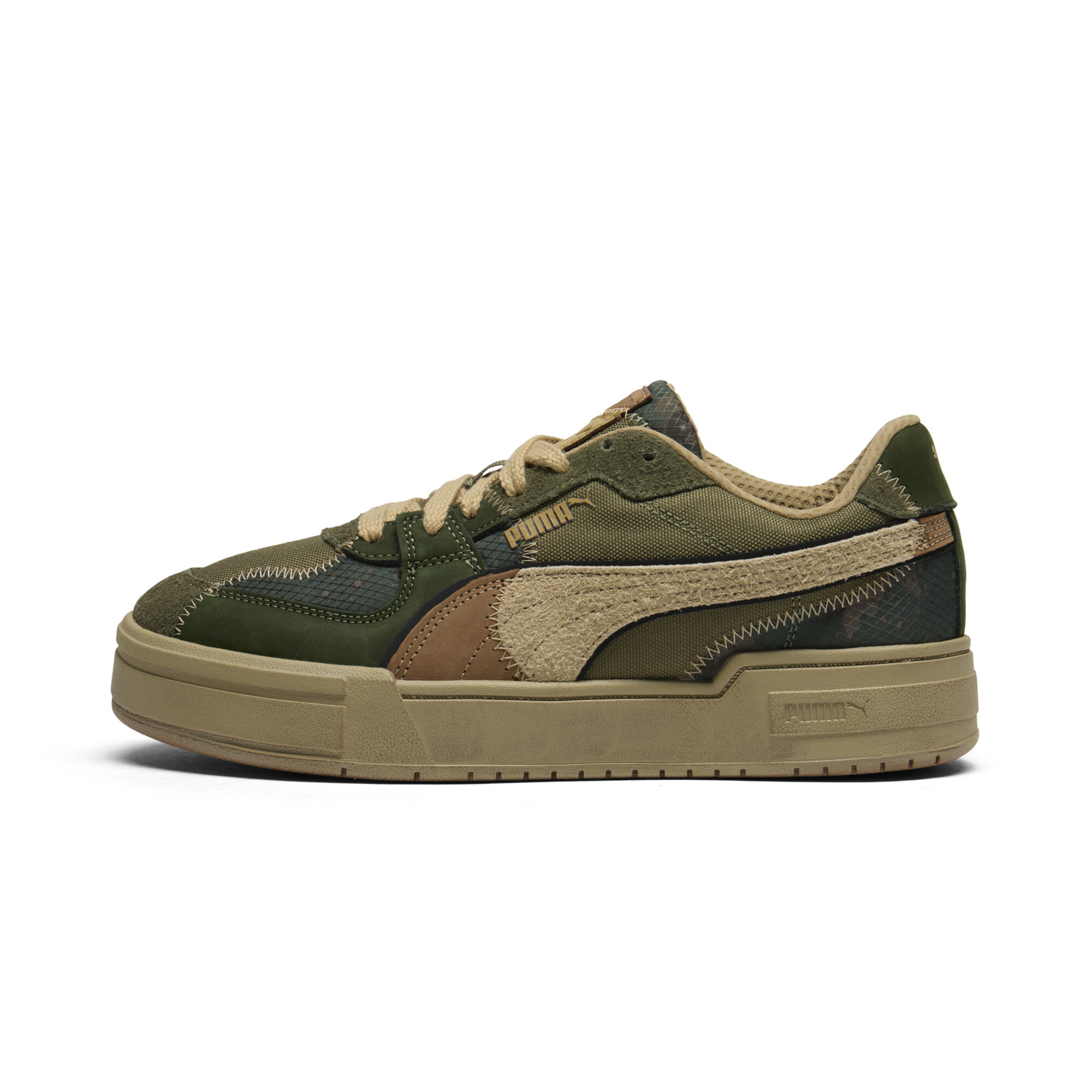 PUMA CA Pro Rain Map Camo Sneakers in Green - 402095_01