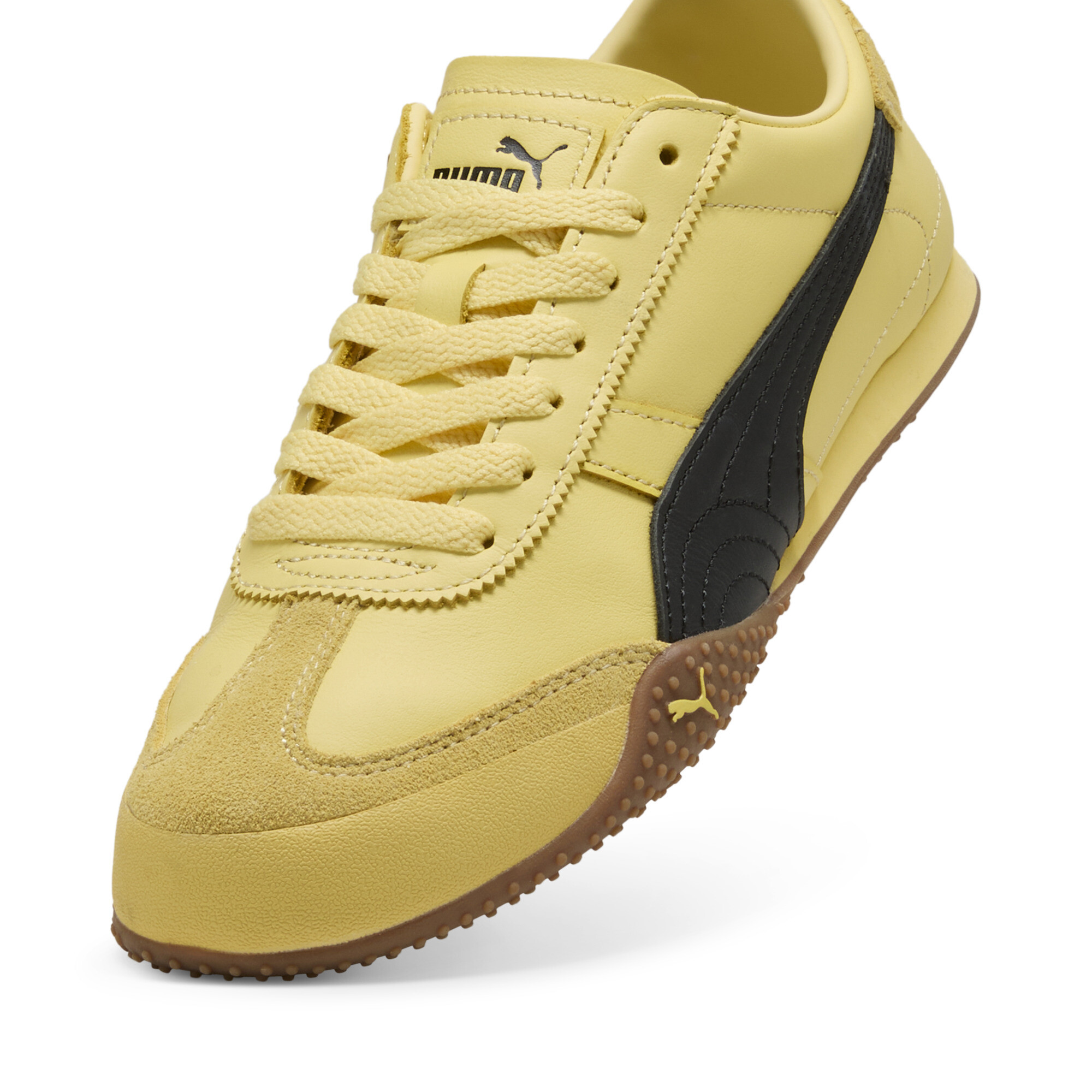 Bella leren sneakers voor Dames, Zwart, Maat 37,5 | PUMA