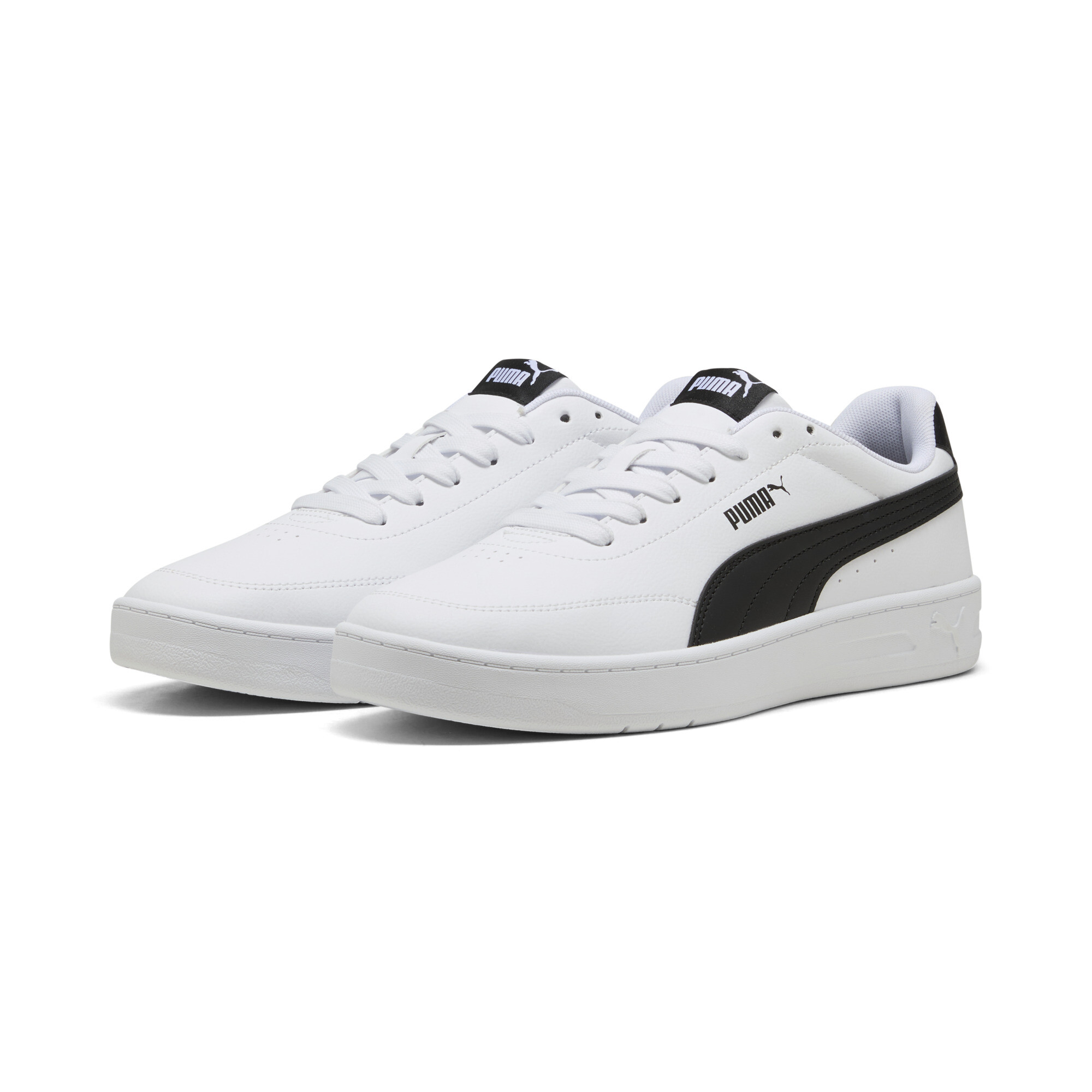 PUMA Court Classic Clean sneakers, Zwart/Wit, Maat 48 thumbnail 6
