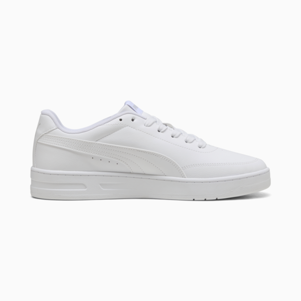 Court Classic Clean Sneakers Unisex, PUMA White-Cool Light Gray, large-ZAF