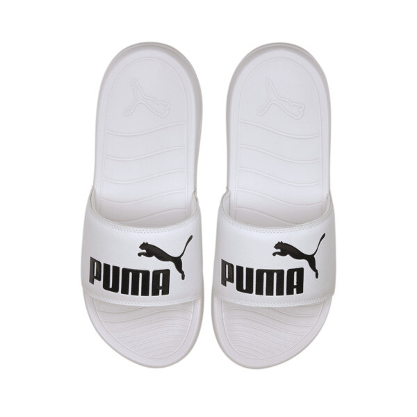 Ojotas Popcat 20, Puma White-Puma Black, large-ARG