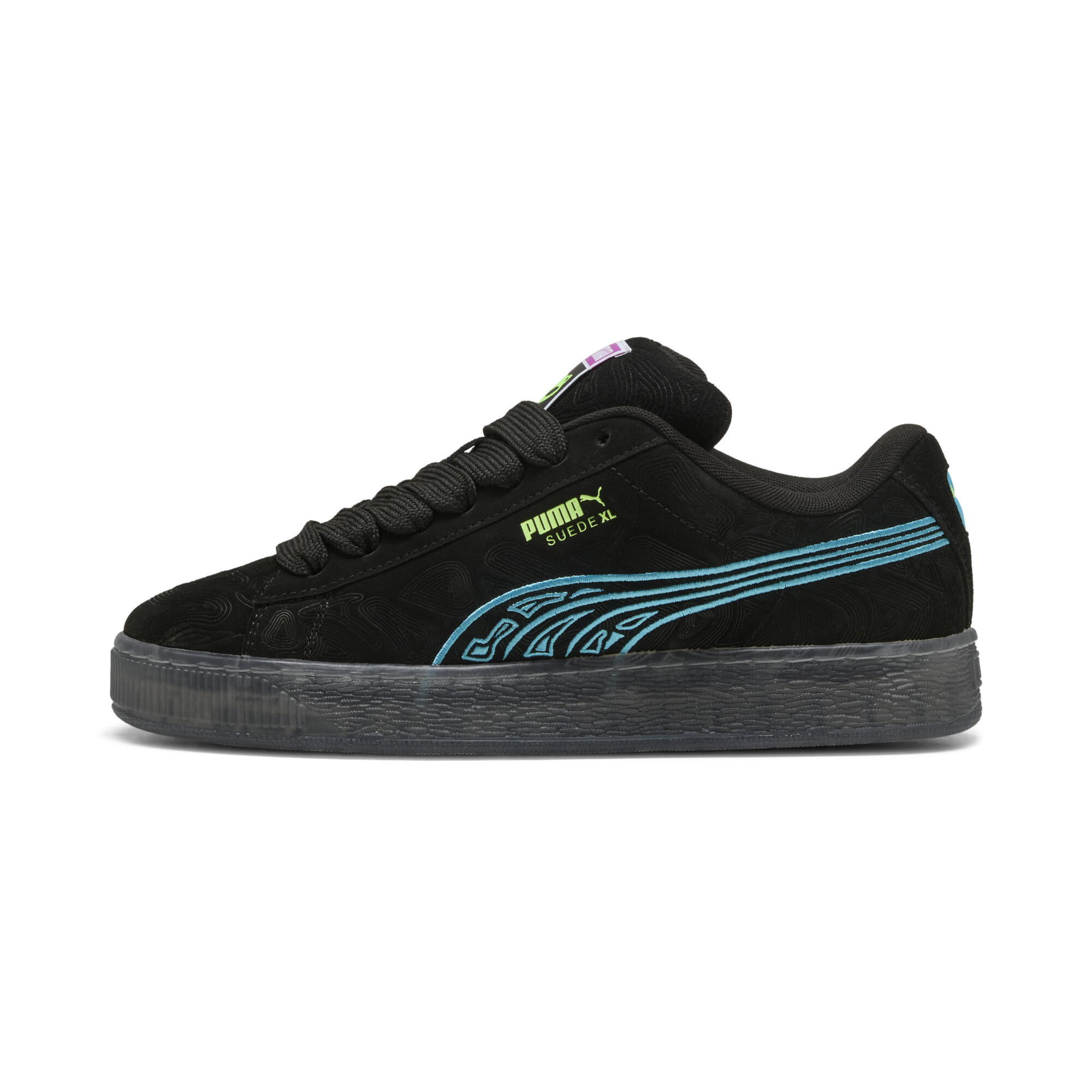 Puma Suede XL Alien Sneakers Schuhe | Mit Plain | Black | Größe: 36