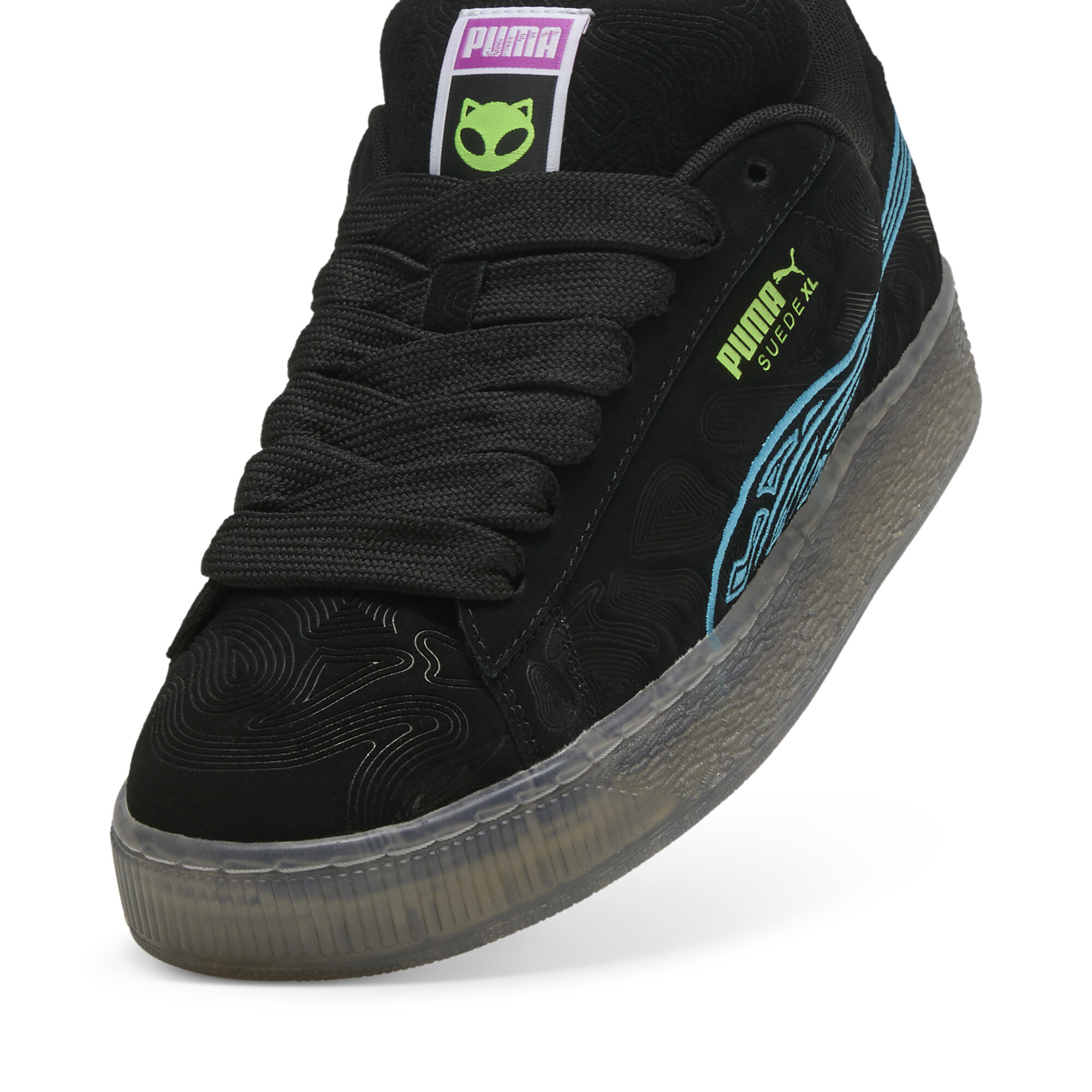 Suede XL Alien sneakers, Zwart, Maat 46 | PUMA