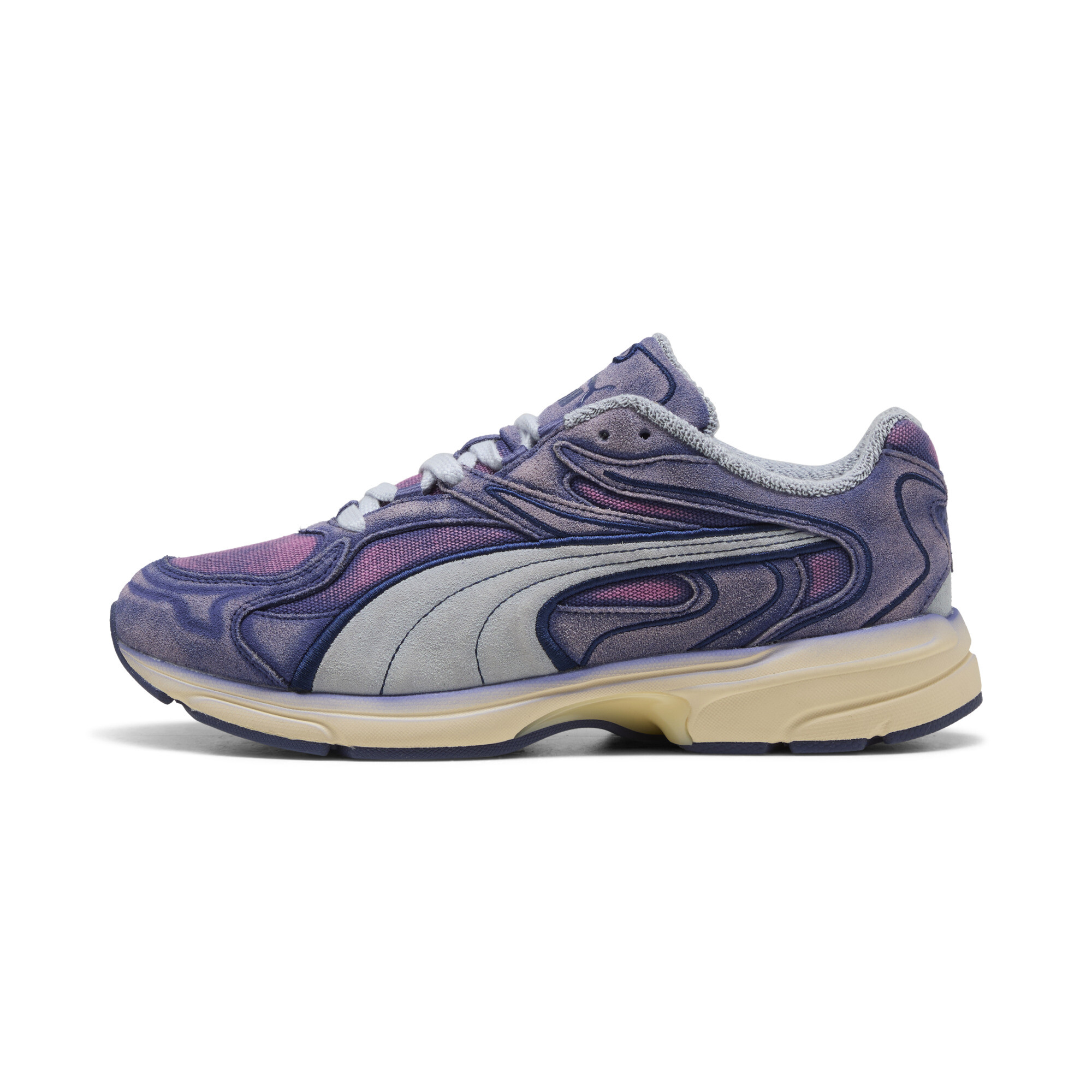 Puma Extos Overdye Sneakers Unisex Schuhe | Mit Plain | Blue Crystal/Cool Weather | Größe: 36