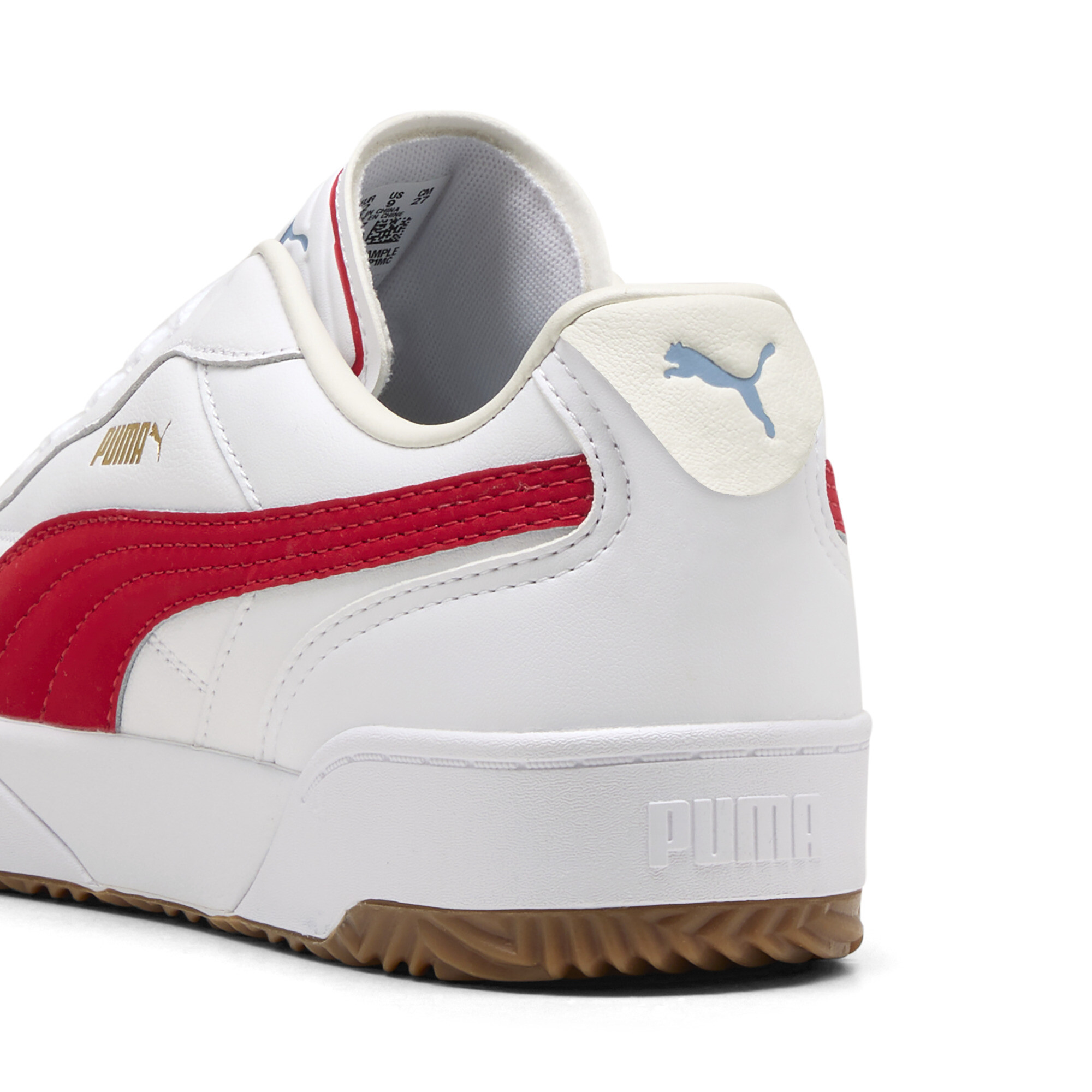 PUMA Tifosi Lux sneakers, Rood/Wit, Maat 40,5 thumbnail 5