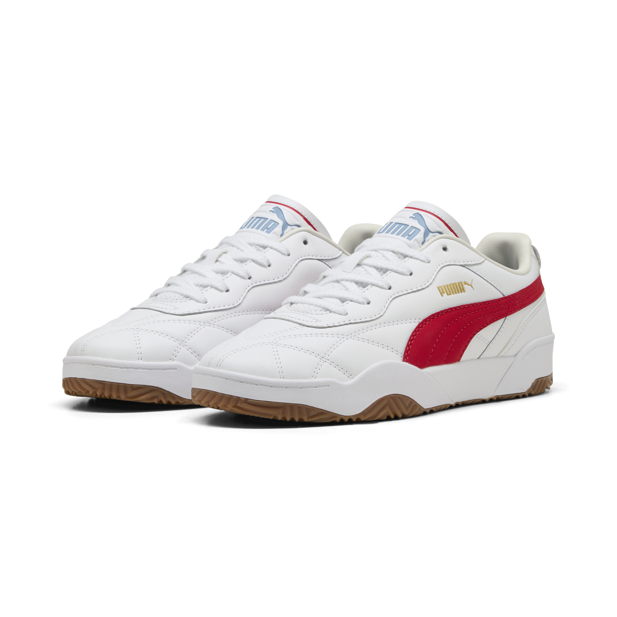 PUMA Tifosi Lux sneakers, Rood/Wit, Maat 40,5 thumbnail 6