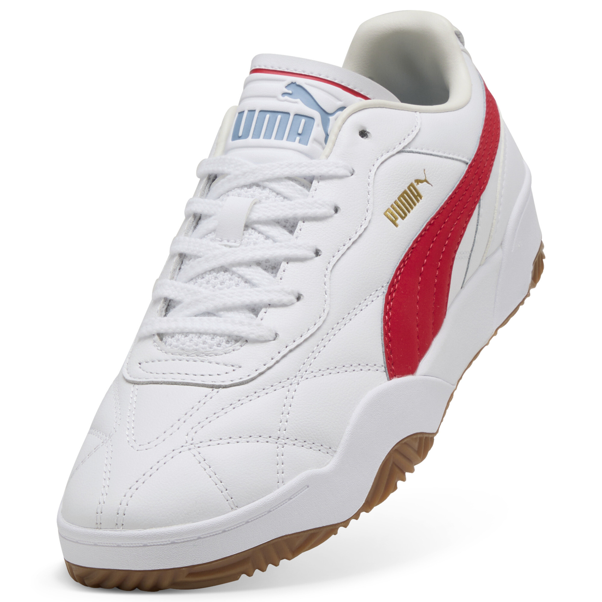 PUMA Tifosi Lux sneakers, Rood/Wit, Maat 40,5 thumbnail 2