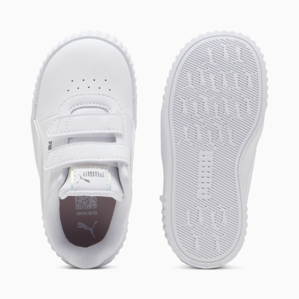 Zapatillas Carina 3.0 Holo 2.0 para infantes, PUMA White-PUMA Silver-Mauve Mist, large-ARG