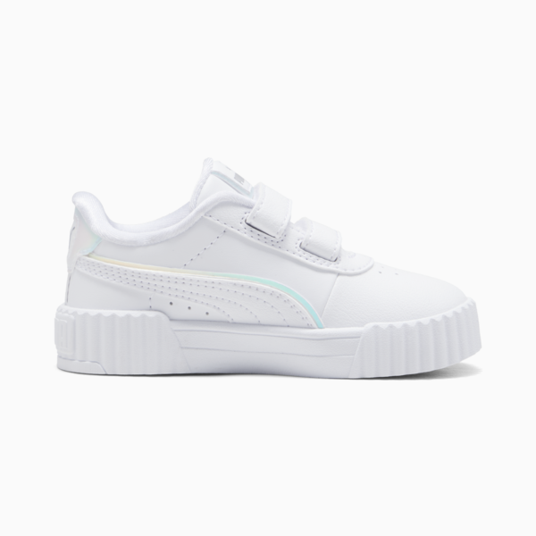 Zapatillas Carina 3.0 Holo 2.0 para infantes, PUMA White-PUMA Silver-Mauve Mist, large-ARG