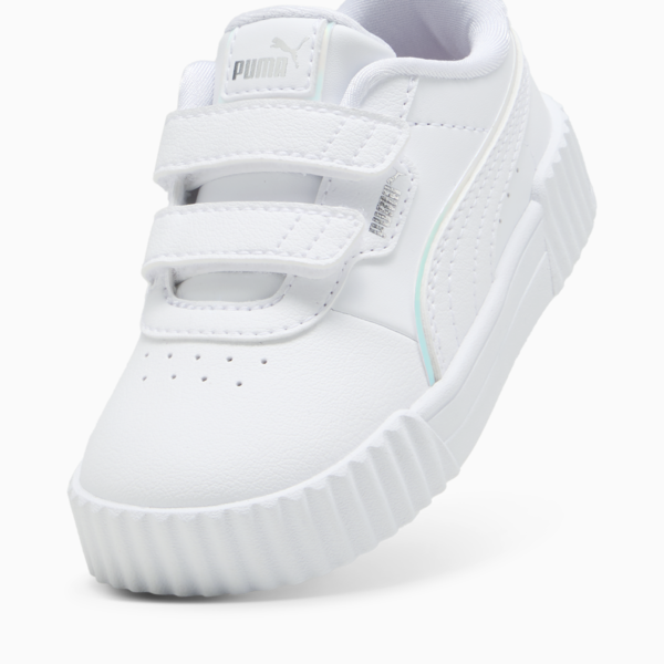 Zapatillas Carina 3.0 Holo 2.0 para infantes, PUMA White-PUMA Silver-Mauve Mist, large-ARG