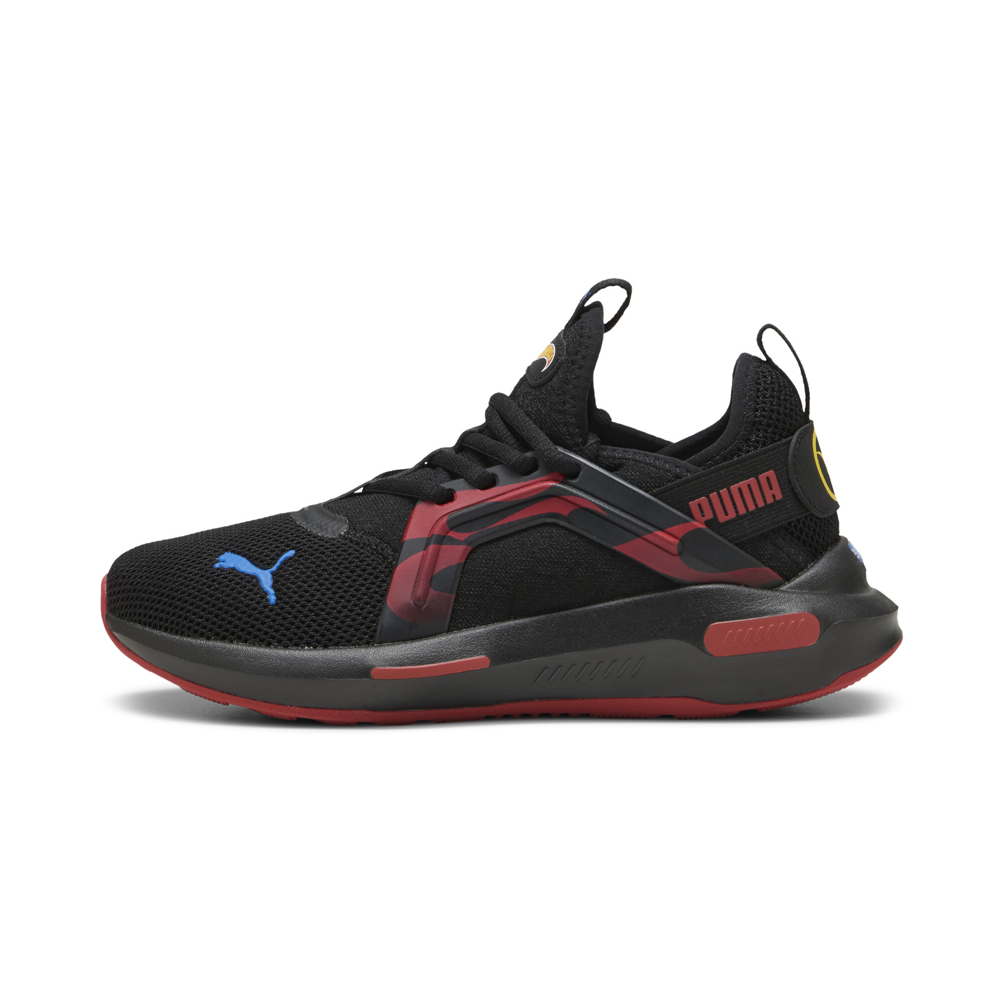 Puma x HOT WHEELS™ SOFTRIDE Enzo 5 Laufschuhe Teenager Für Für Kinder | Black/Red Fire | Größe: 37