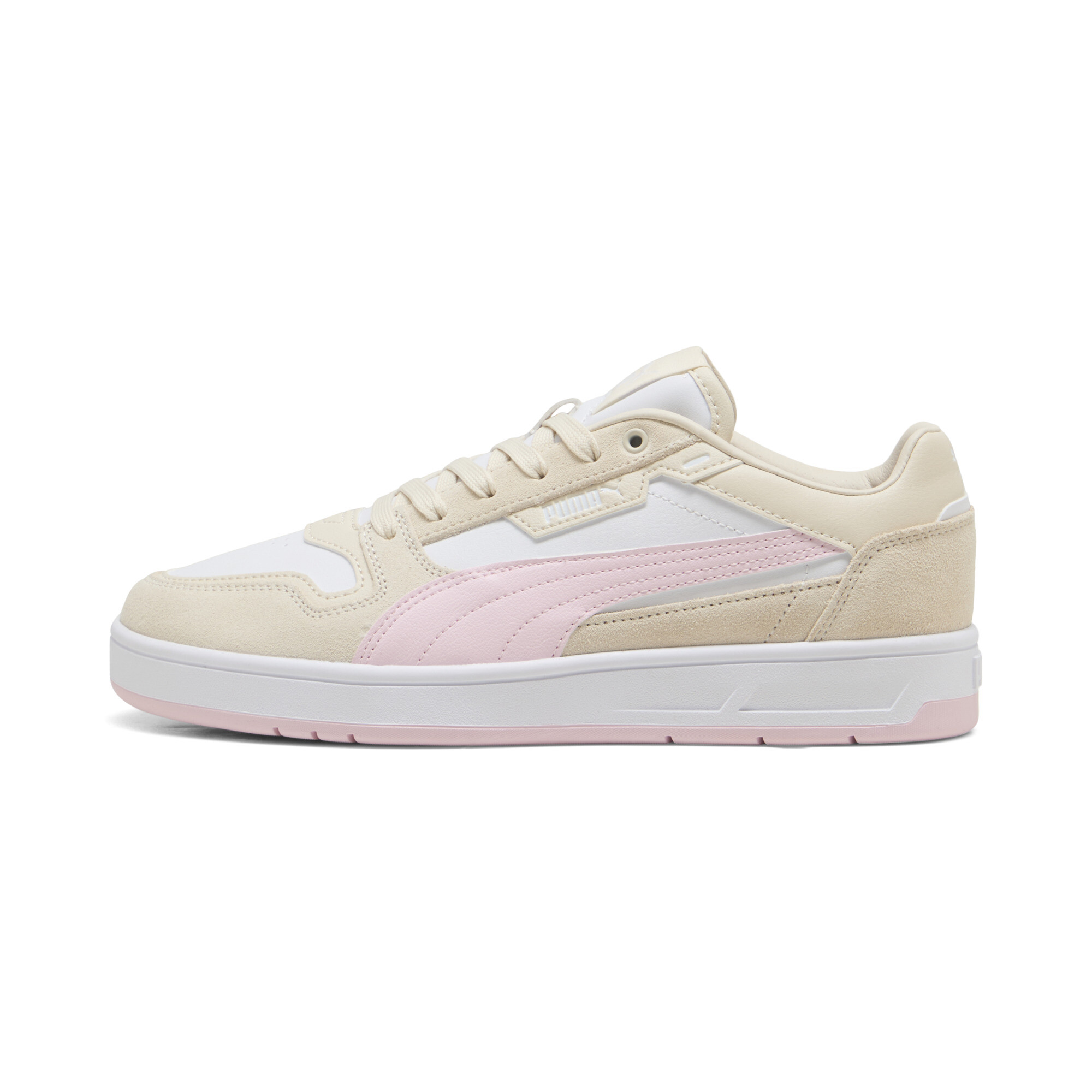 PUMA Sneakers Court Classic Street Enfant et Adolescent, Chaussures, Blanc, 38.5