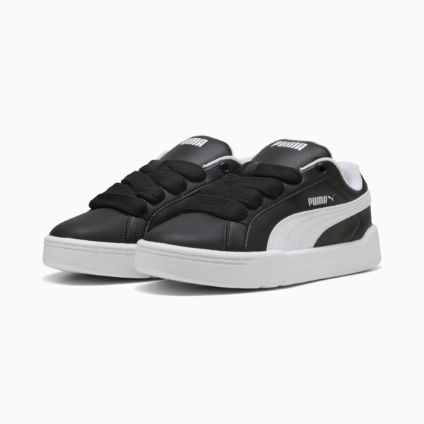 Park Lifestyle Easy Sneakers Youth, PUMA Black-PUMA White, large-ZAF