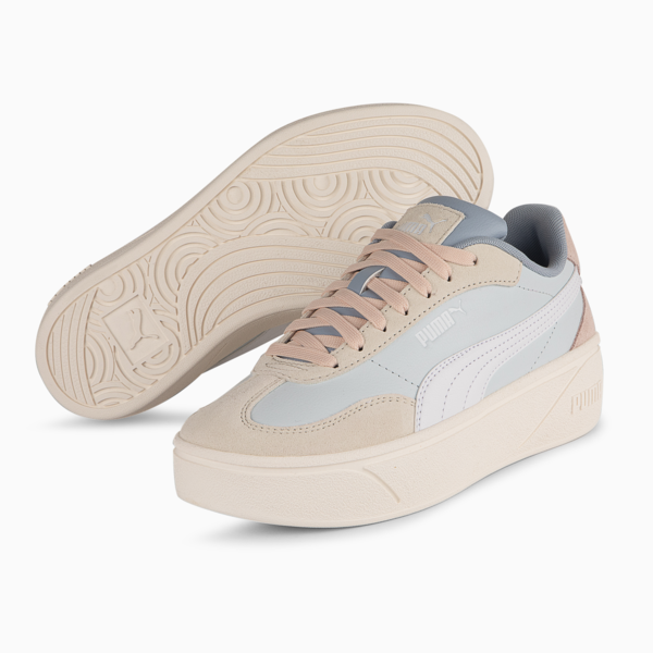 Zapatillas PUMA Club II Era Platform para mujer, Dewdrop-PUMA White-Alpine Snow, large-ARG