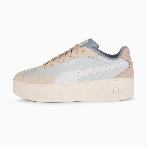 Zapatillas PUMA Club II Era Platform para mujer, Dewdrop-PUMA White-Alpine Snow, large-ARG