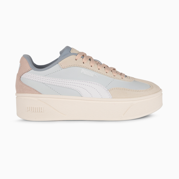 Zapatillas PUMA Club II Era Platform para mujer, Dewdrop-PUMA White-Alpine Snow, large-ARG