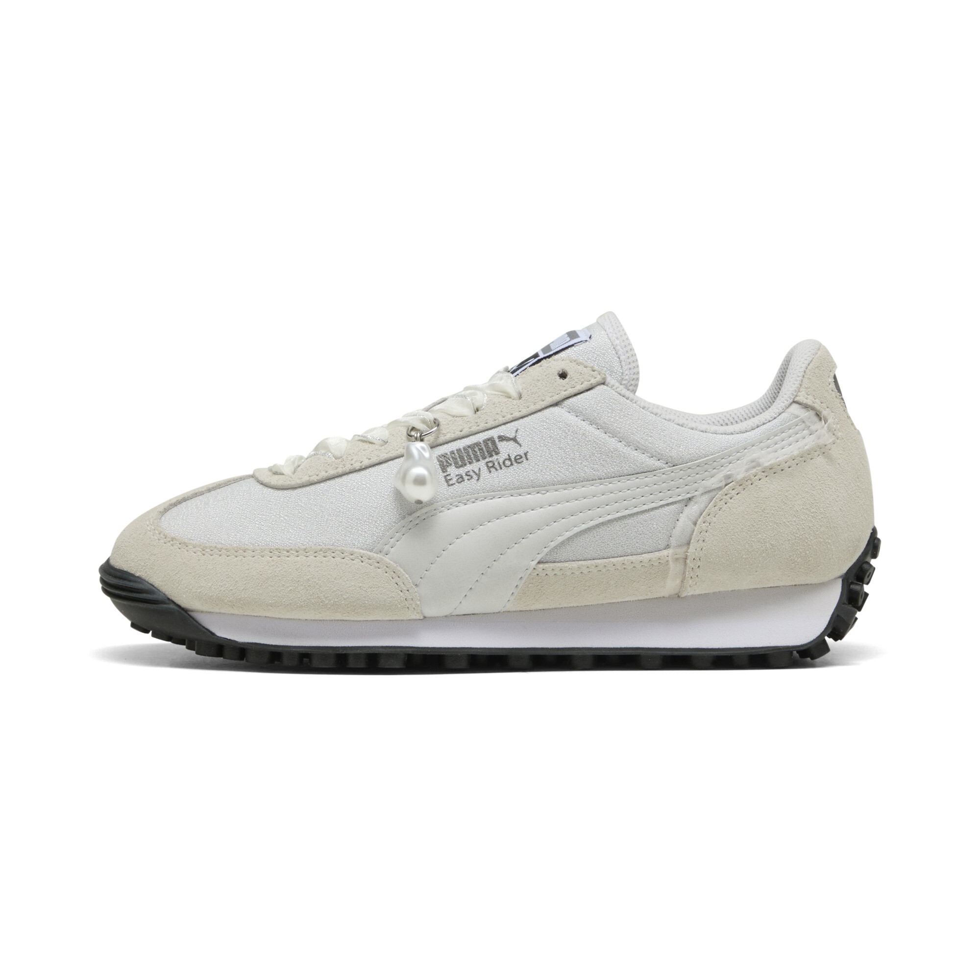 Puma Easy Rider Glam Athletics Sneakers Damen Schuhe | Mit Colorful | Feather Gray/Warm White | Größe: 38.5