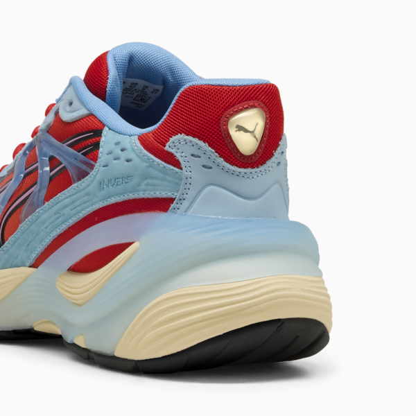 Inverse Unfiltered Sneakers Unisex, Creamy Vanilla-For All Time Red-Team Light Blue, large-MEX