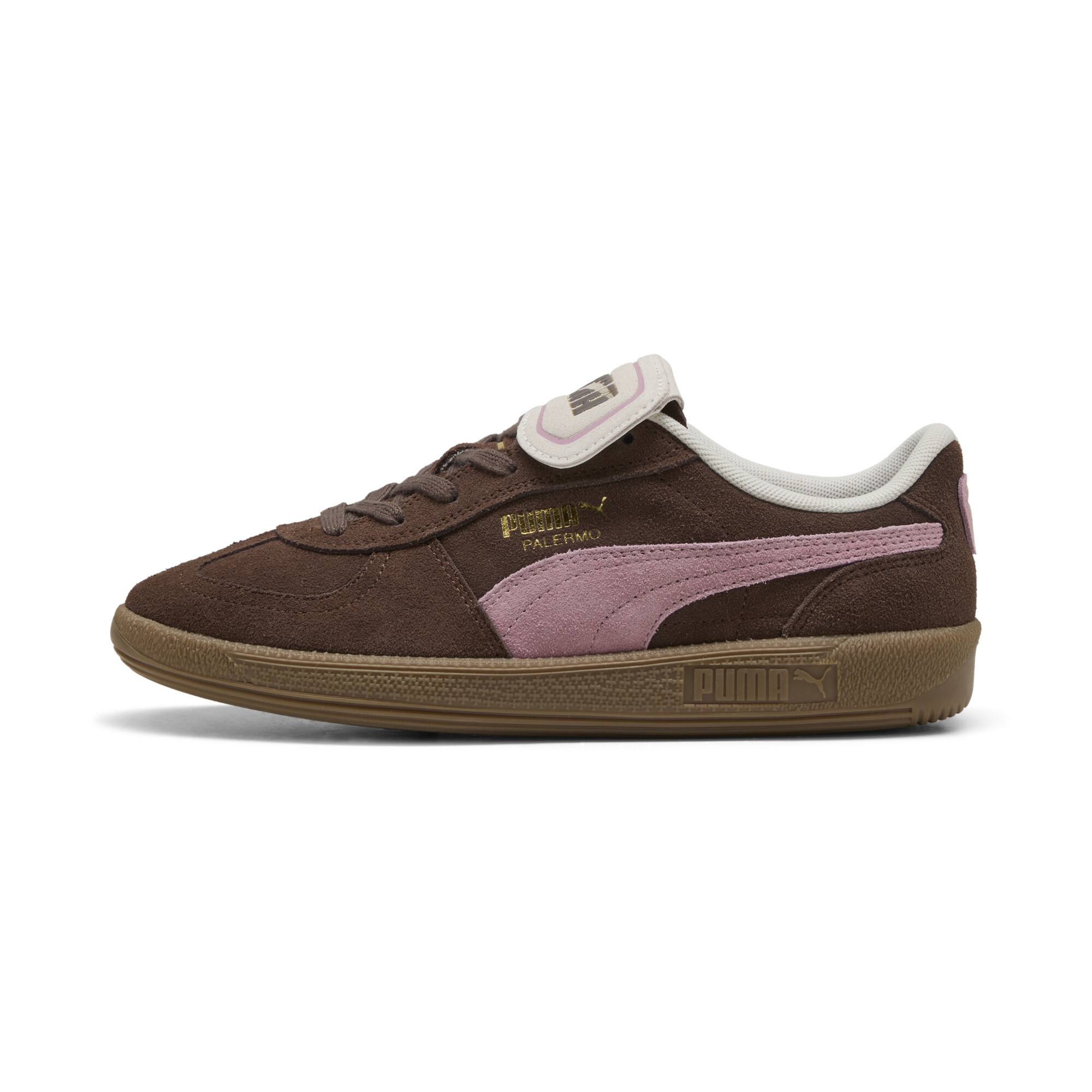 Puma Palermo Premium Suede Unisex Shoes In Brown