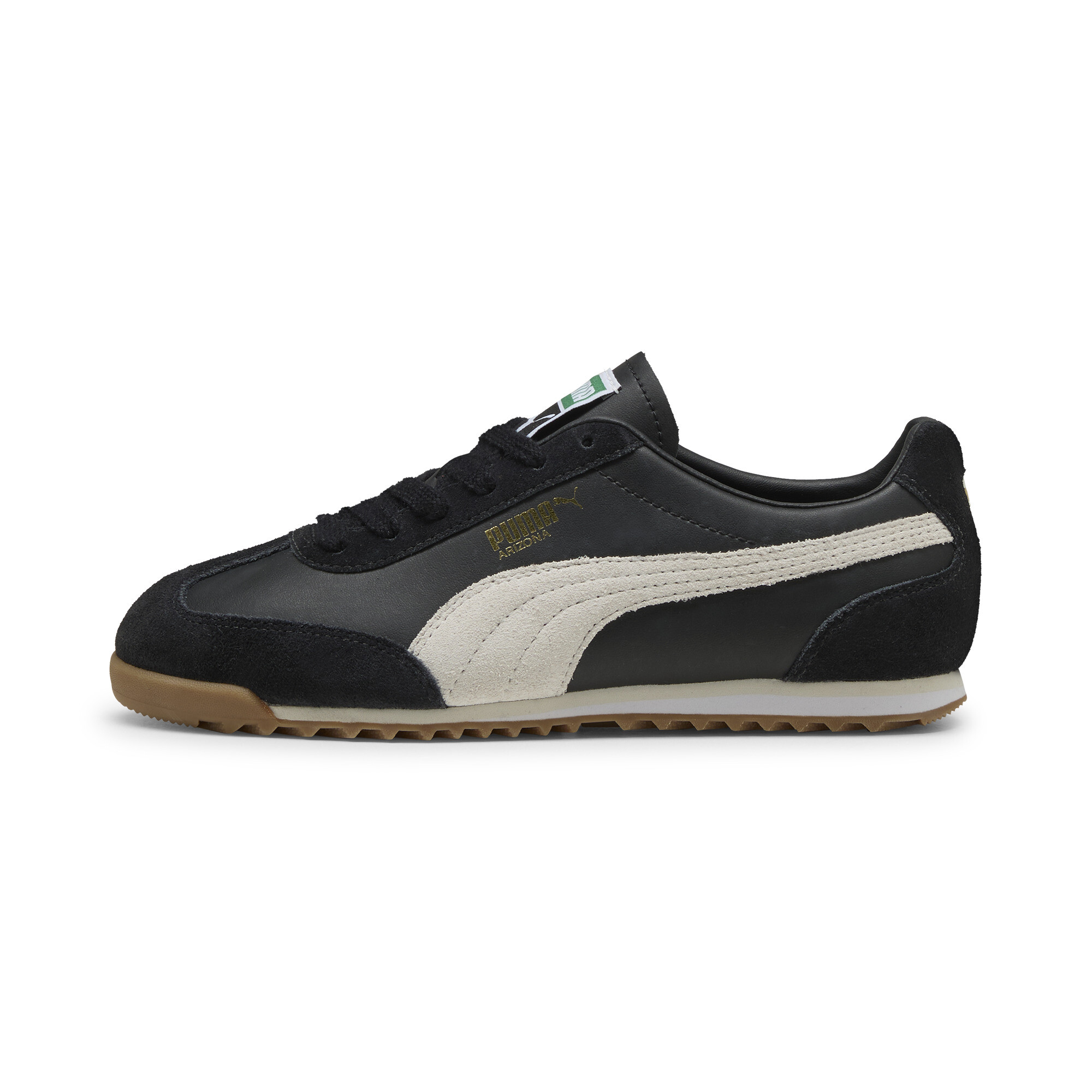 Puma Arizona Retro Sneakers Unisex Schuhe | Black/Warm White | Größe: 40