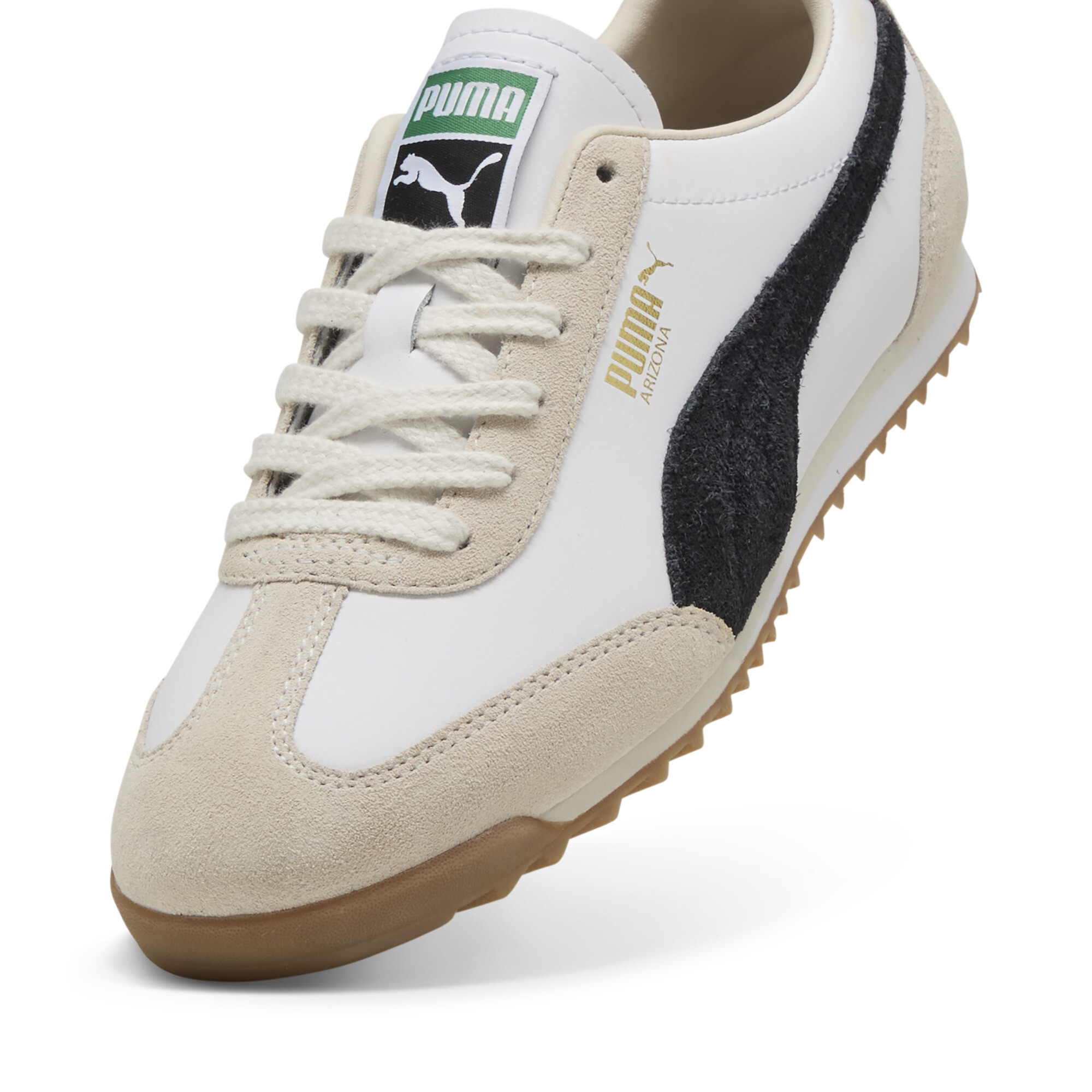 Puma Arizona Retro Sneakers Unisex, White, Size 39, Shoes