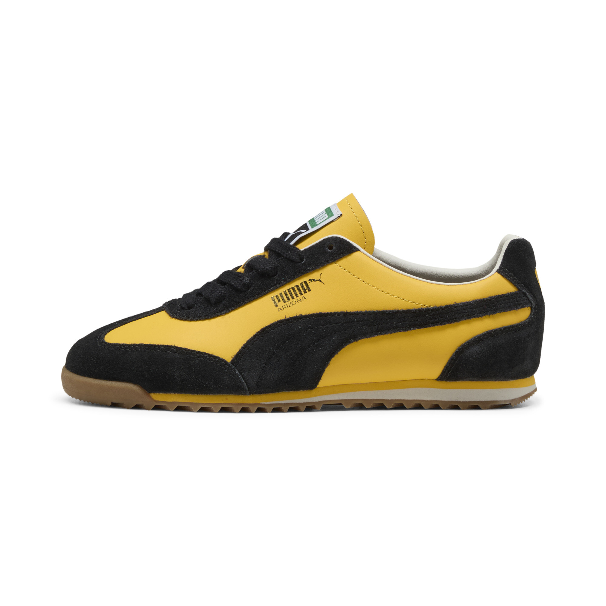 Puma Arizona Retro Sneakers Unisex Schuhe | Yellow Sizzle/Black | Größe: 35.5