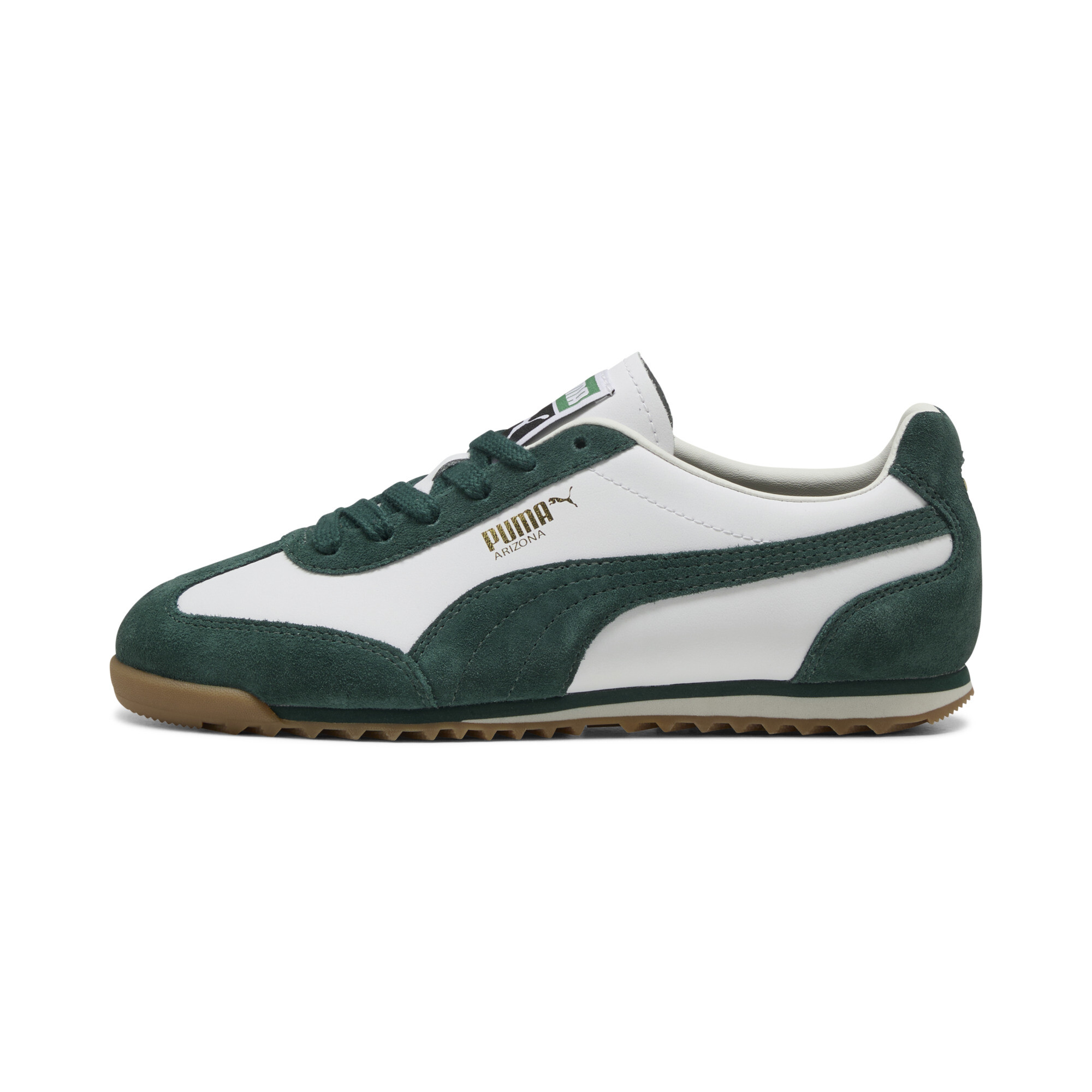 Puma Arizona Retro Sneakers Unisex Schuhe | White/Dark Myrtle | Größe: 40.5