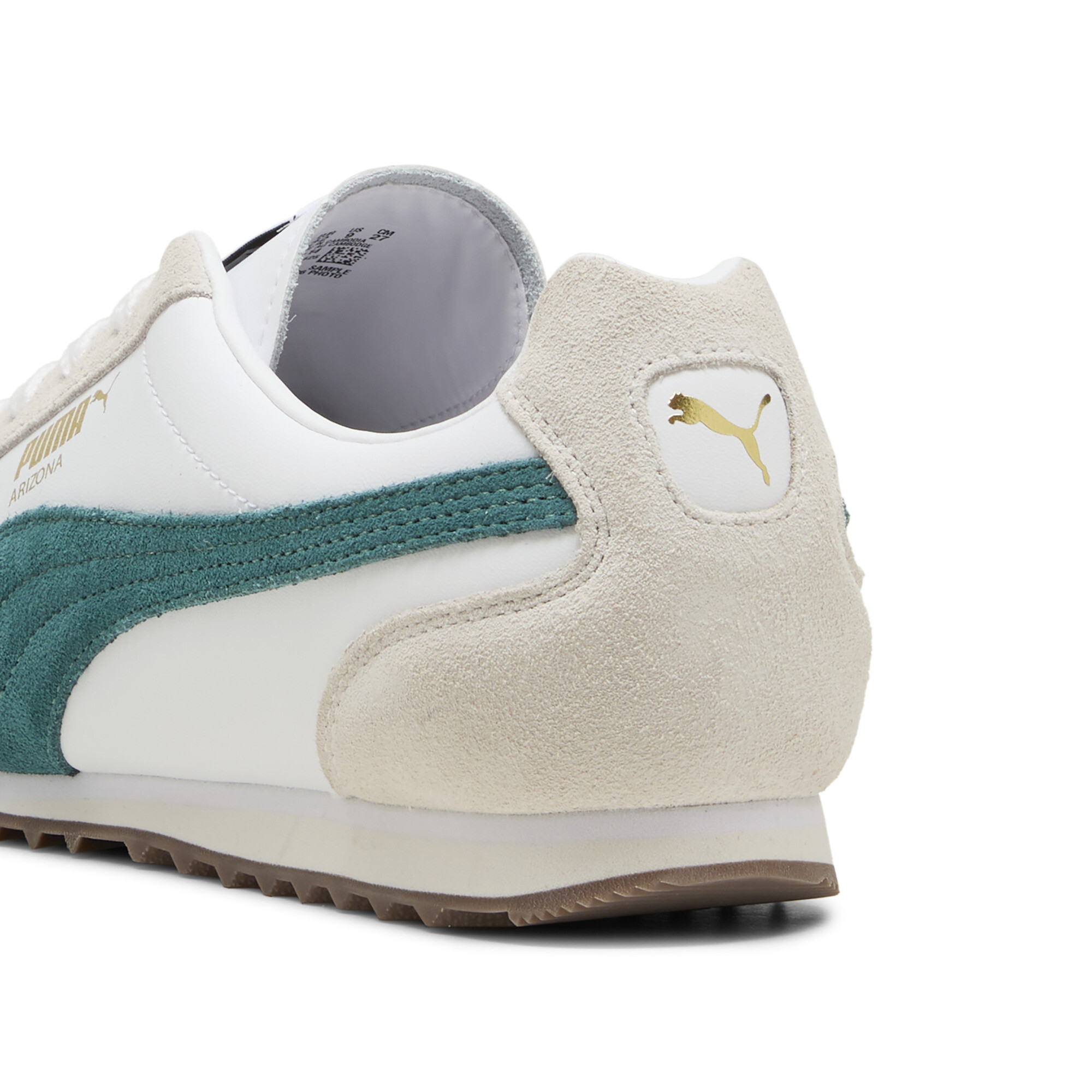PUMA Arizona Retro sneakers unisex, Wit, Maat 35,5 thumbnail 5