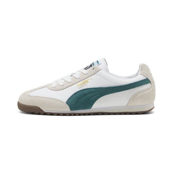 Zapatillas PUMA Arizona Retro En Blanco/Emerald Ice/Gum