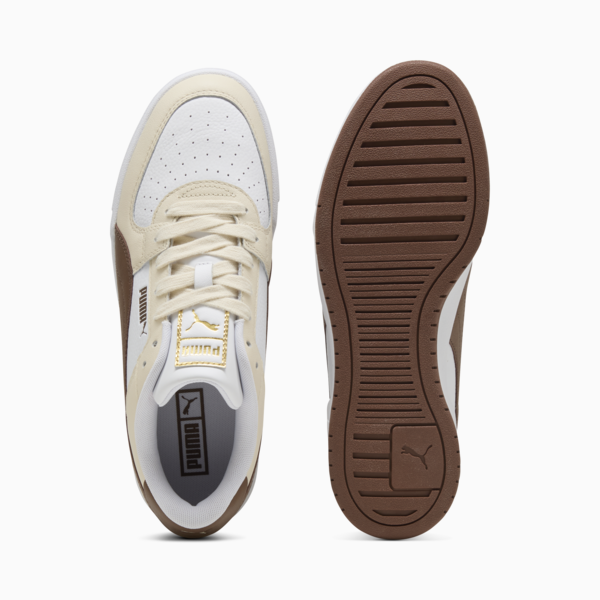 Tenis CA Pro Classic Podium, PUMA White-Alpine Snow-Chocotart, large-MEX